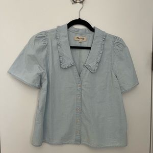 Madewell Peter Pan Collar Blouse